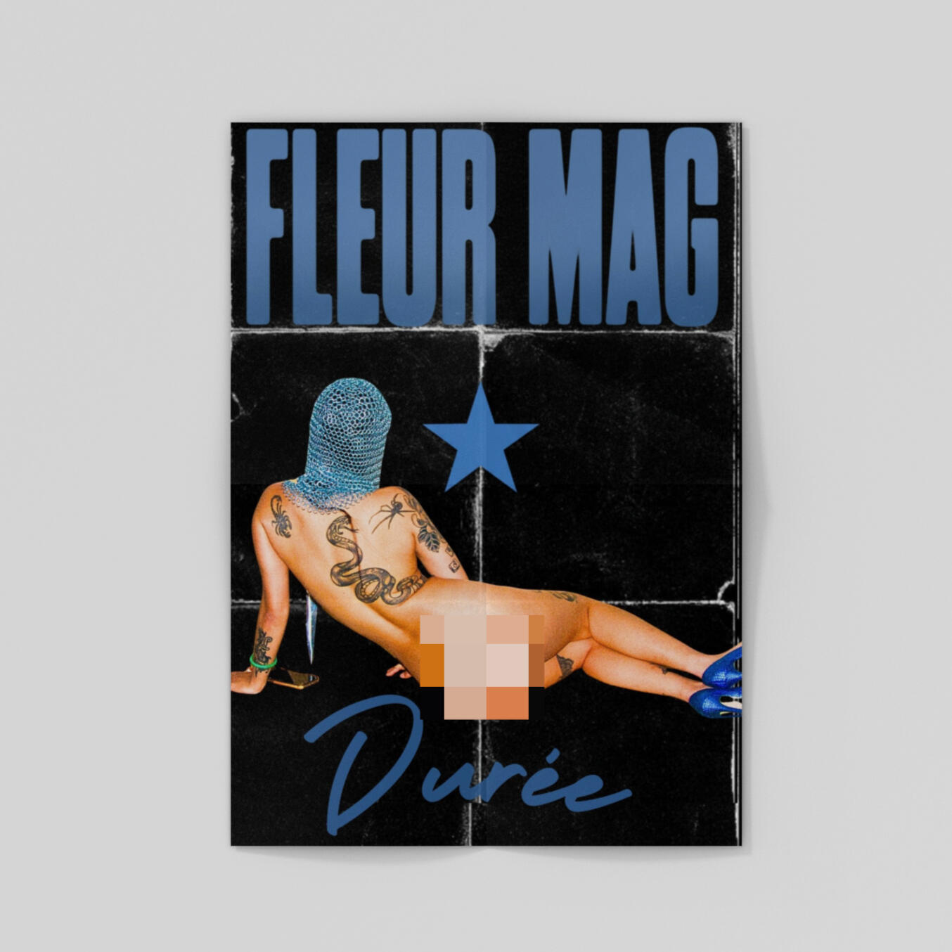 DUREE X FLEURMAG POSTER